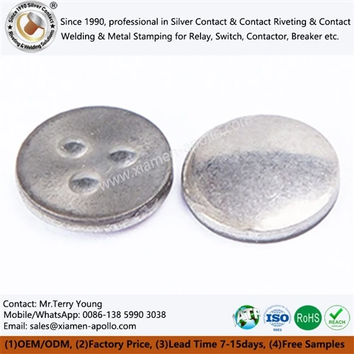 Weldable Silver Contacts: Where Precision Welding Meets Electrical Contact Pe...