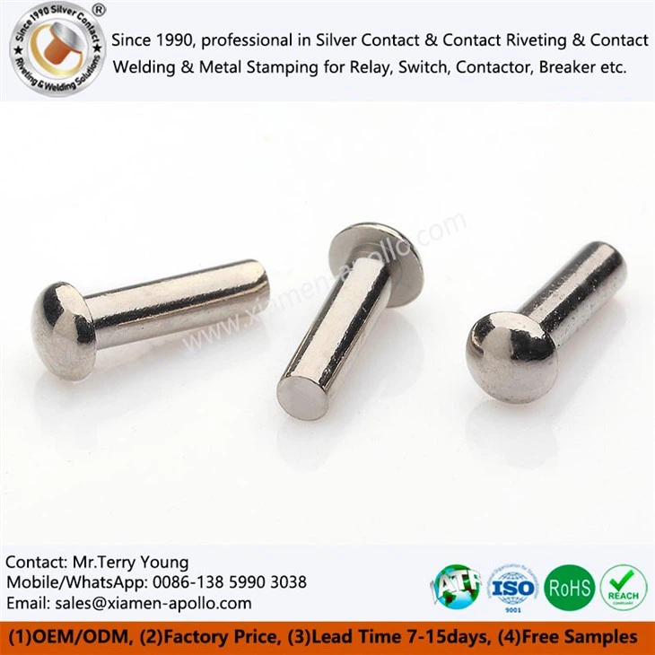Copper Electrical Contacts with Nickel Plating