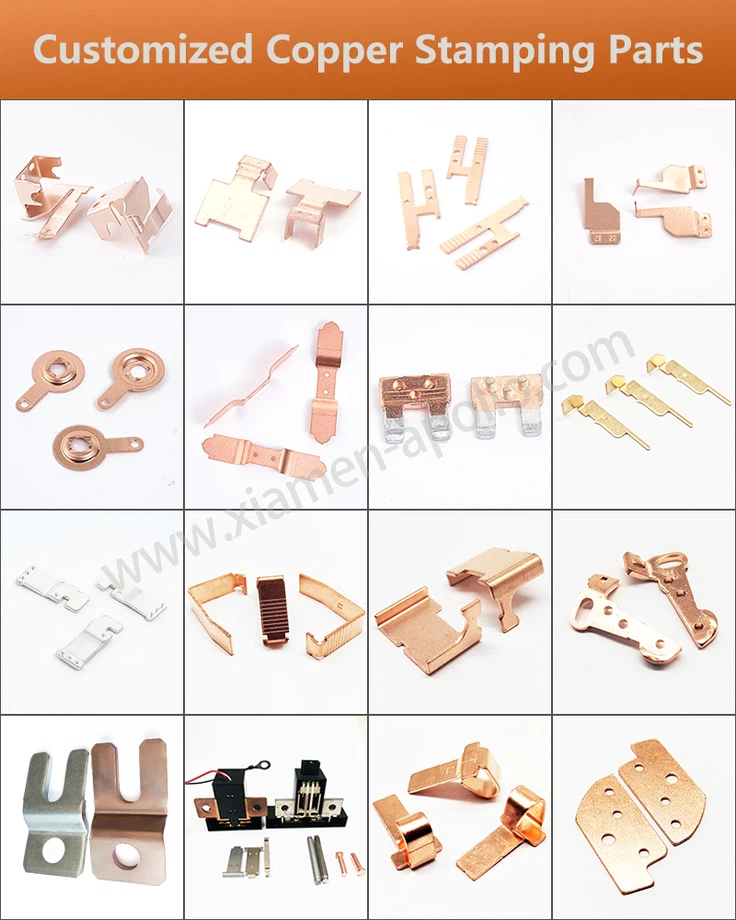 Copper Stamping Parts Copper Stamping Parts