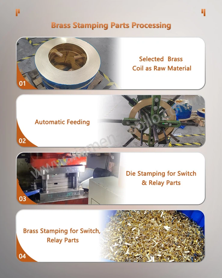 Brass Stamping Parts Processing Brass Stamping Parts Processing