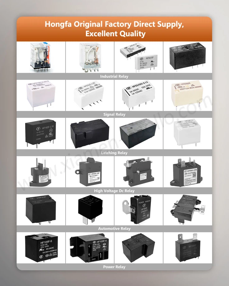 Hongfa Original Factory Direct Supply Excellent Quality Hongfa Original Factory Direct Supply Excellent Quality