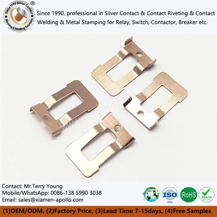 Beryllium Copper Punch Contact Riveted Terminals Beryllium Copper Punch Contact Riveted Terminals