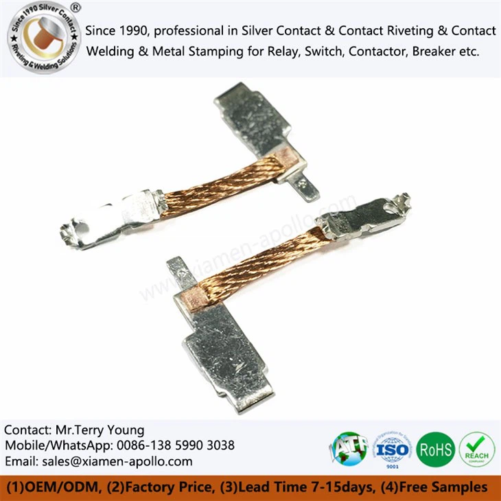 Spot Welding for Manganin Shunt Resistor
