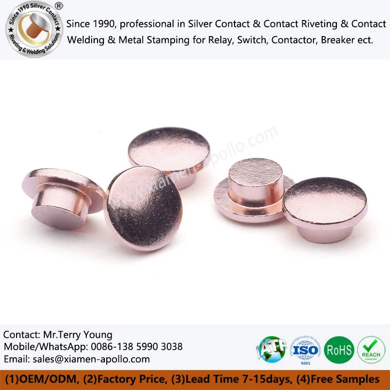 Red Copper Contacts Red Copper Contacts