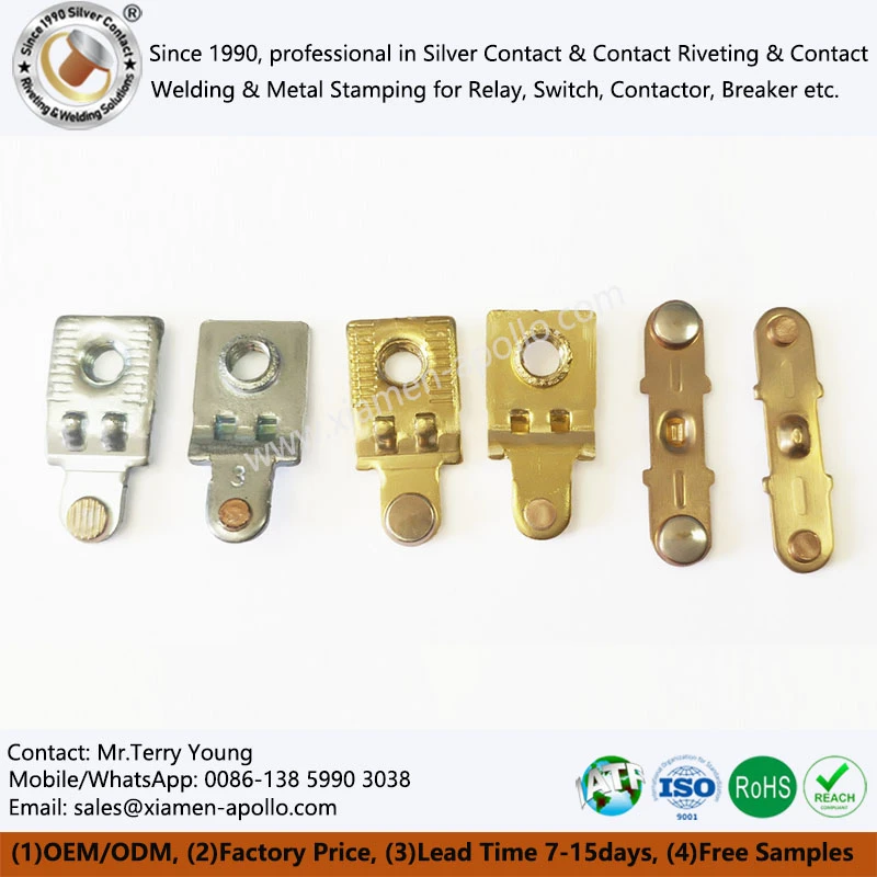 Low Voltage AC Relay Contact Rivet Connection Low Voltage AC Relay Contact Rivet Connection