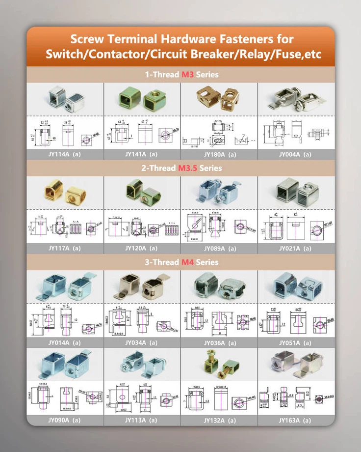 Fuse Holder Terminal Screw Clamp Fuse Holder Terminal Screw Clamp