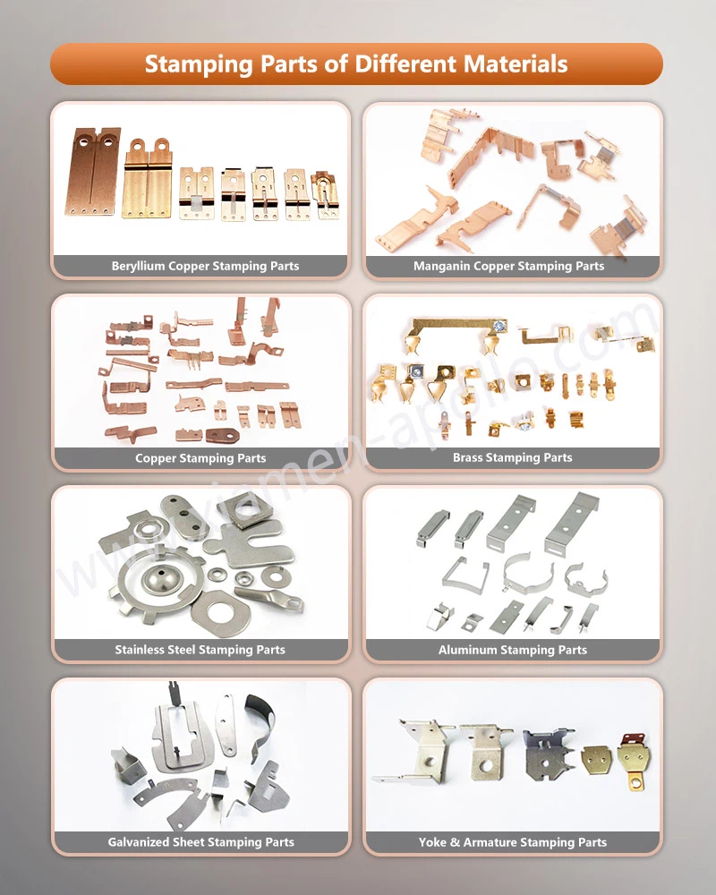 Stamping Parts of Different Materials Stamping Parts of Different Materials