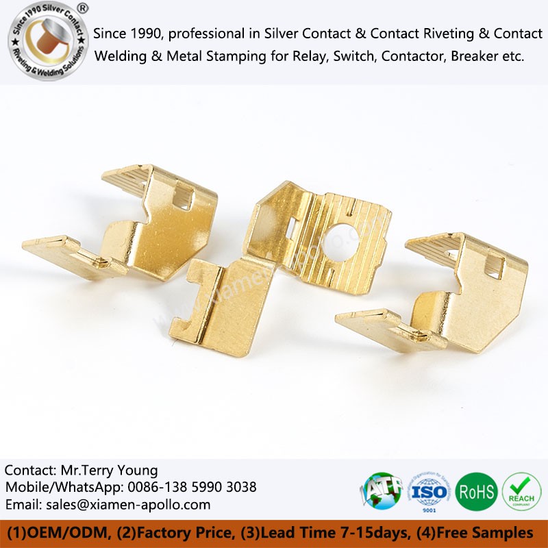 Brass Electrical Contact Terminal Brass Electrical Contact Terminal