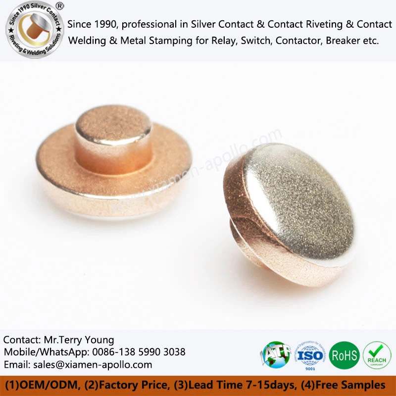 Bimetal Rivet Contact Bimetal Rivet Contact