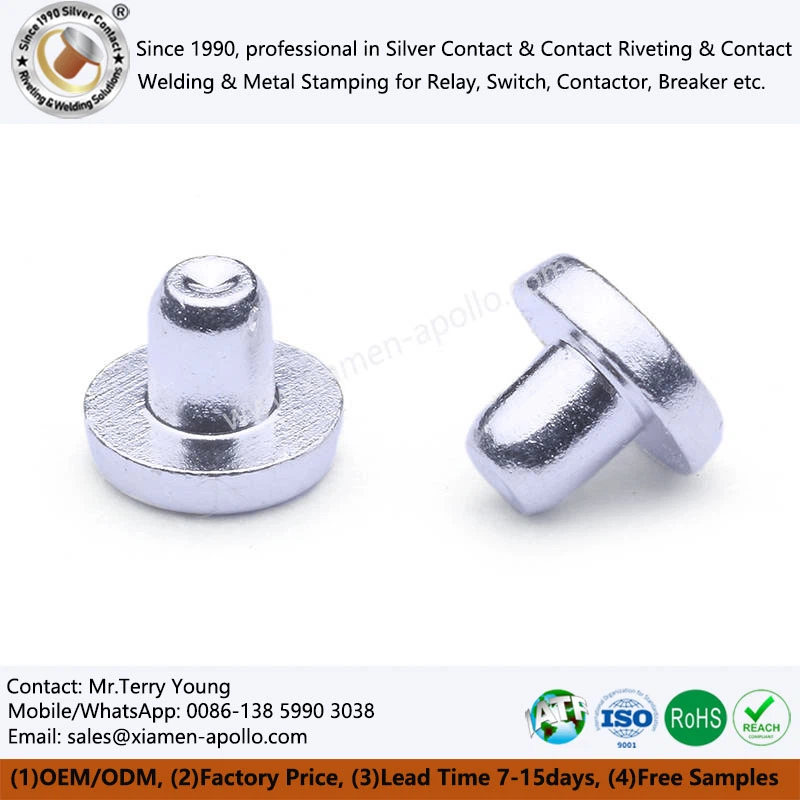 Silver Plated Rivet Silver Plated Rivet