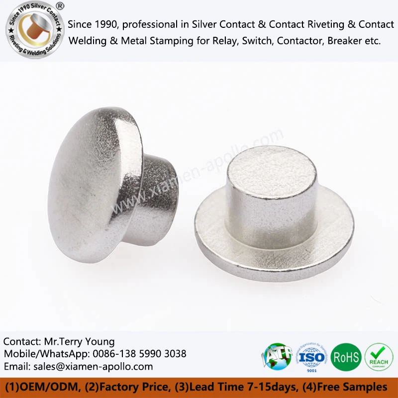 Silver Rivet Contact Silver Rivet Contact