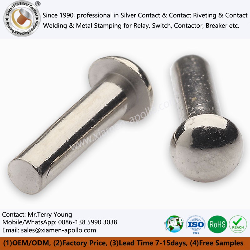 Small Size Nickel Plated Contacts Small Size Nickel Plated Contacts
