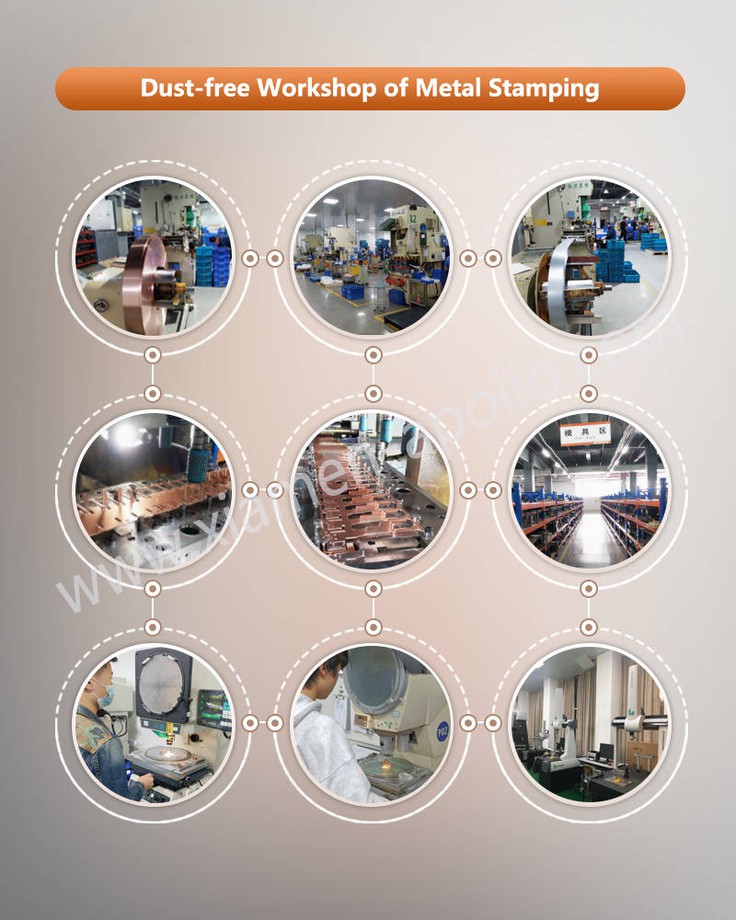 Dust-free Workshop of Copper Stamping Processing Dust-free Workshop of Copper Stamping Processing
