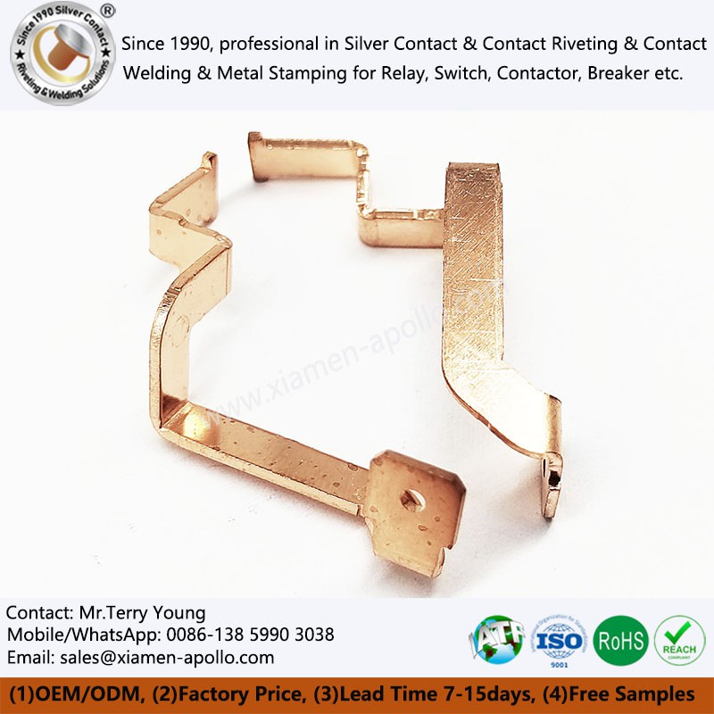 Copper Stamping Processing Copper Stamping Processing