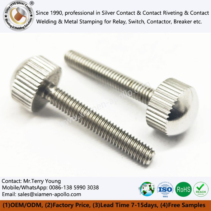 Knurled Head Bolt Knurled Head Bolt