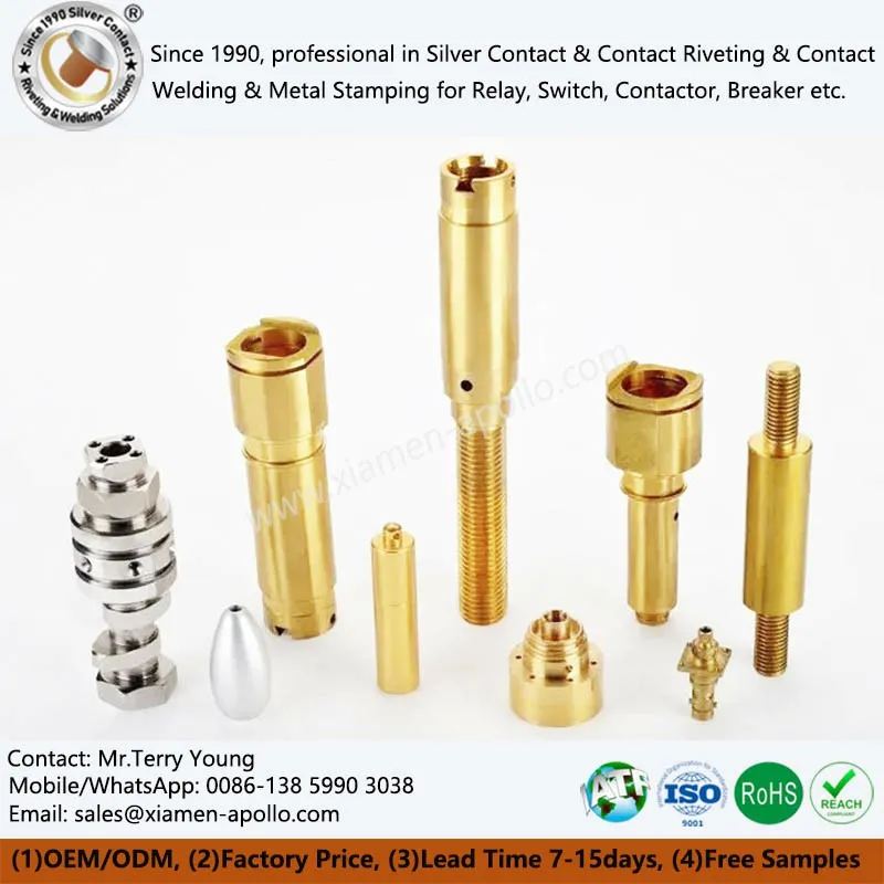 Brass CNC Machined Parts Brass CNC Machined Parts
