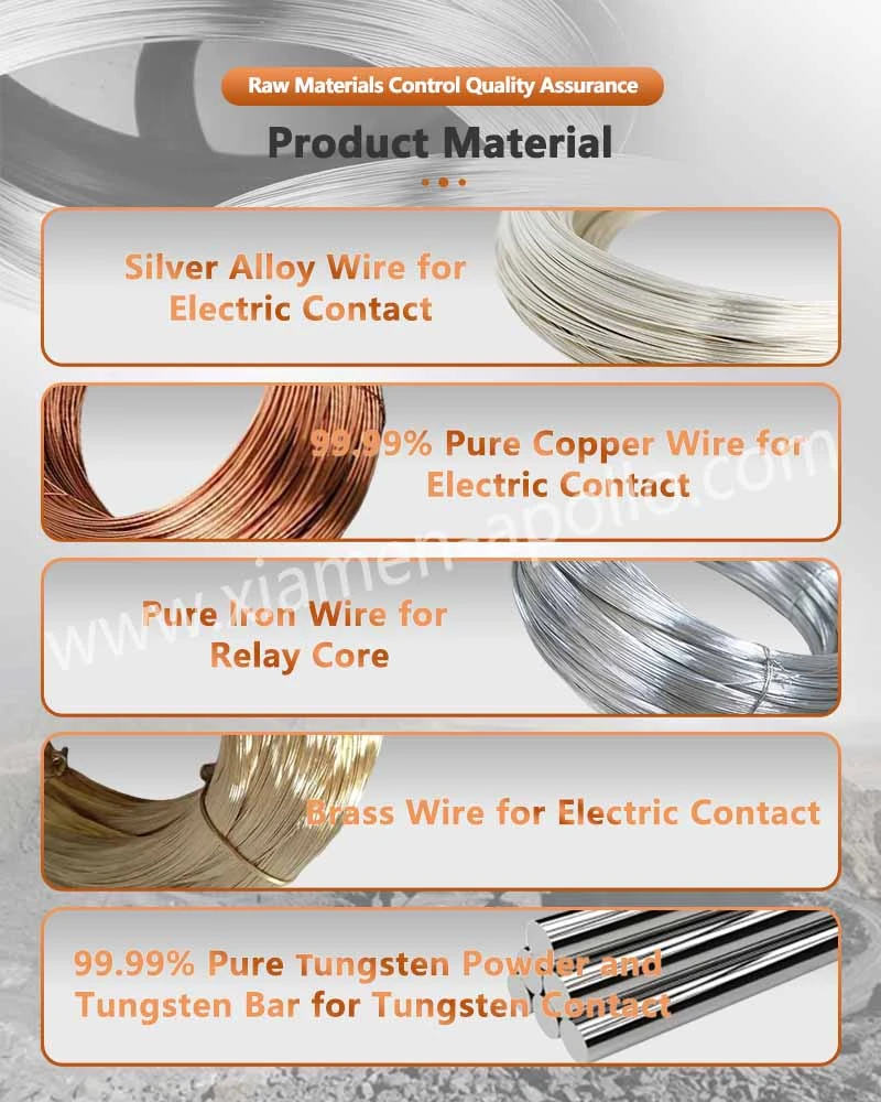 Good Quality Material for Bimetal Contact Rivets Good Quality Material for Bimetal Contact Rivets