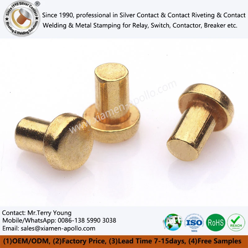 Gold Coated Electrical Contacts Gold Coated Electrical Contacts