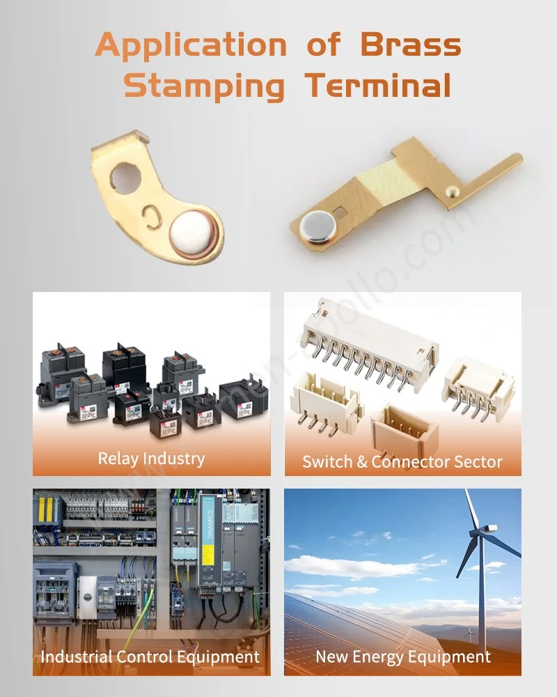 Application of AC Contactor Static Contact Brass Riveting Assembly Application of AC Contactor Static Contact Brass Riveting Assembly