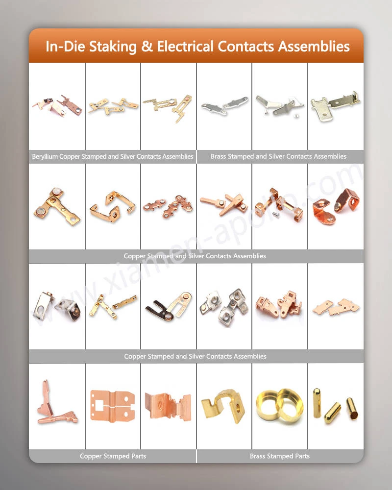 In-Die Staking & Copper Contact Terminals In-Die Staking & Copper Contact Terminals