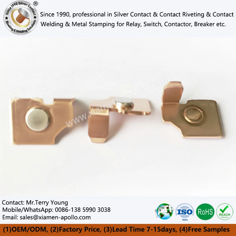 Silver Electrical Riveted Components Silver Electrical Riveted Components