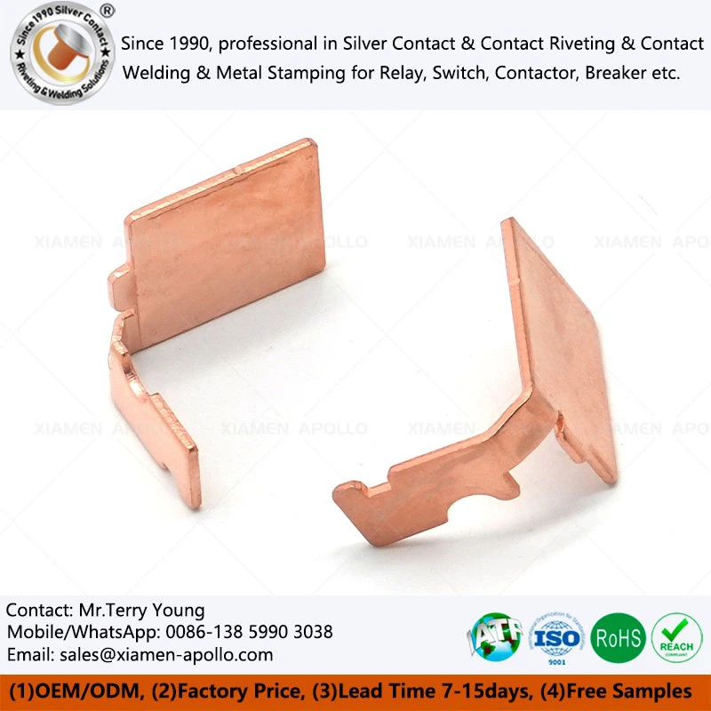 Copper Stamped Parts Components