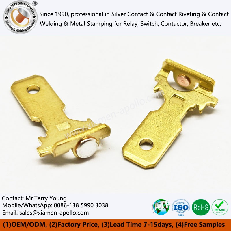 Electrical Brass Metal Stamping for Socket Switch Electrical Brass Metal Stamping for Socket Switch