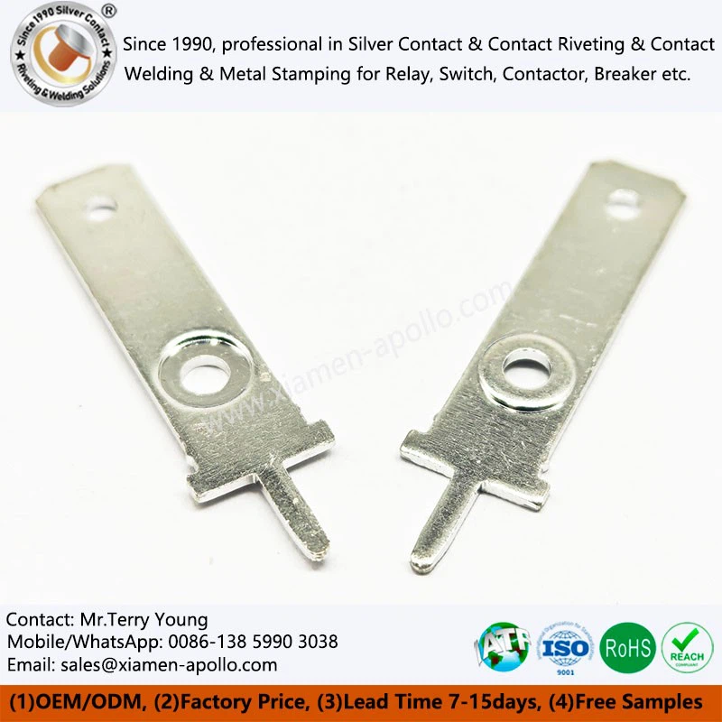 Copper Sheet Stamping for Electric Relay Copper Sheet Stamping for Electric Relay