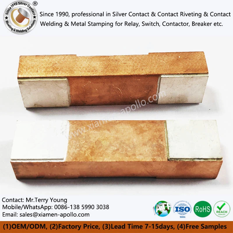 Resistance Seam Welding Silver Contact