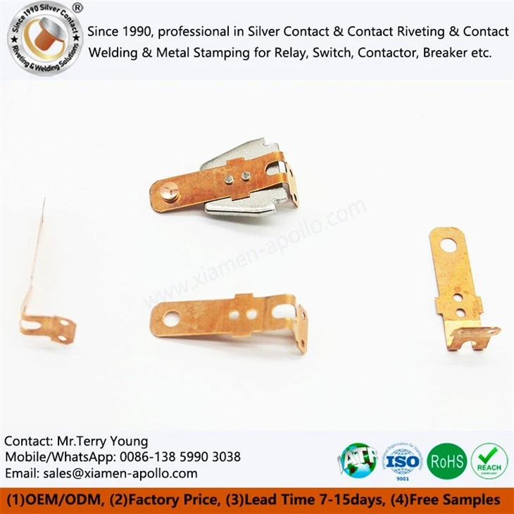 Armature Spring Assembly With Riveting