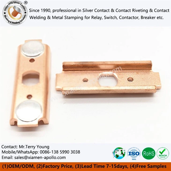 Electrical Welding Silver Contact Tip Assembly Electrical Welding Silver Contact Tip Assembly