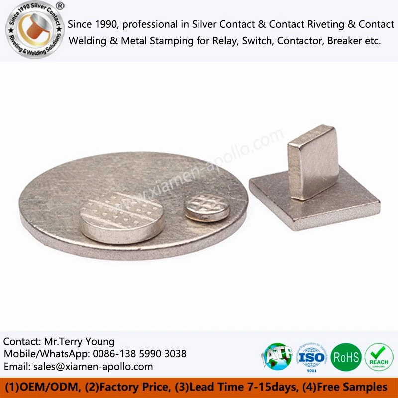 Silver Electric Contact Brazed Silver Electric Contact Brazed