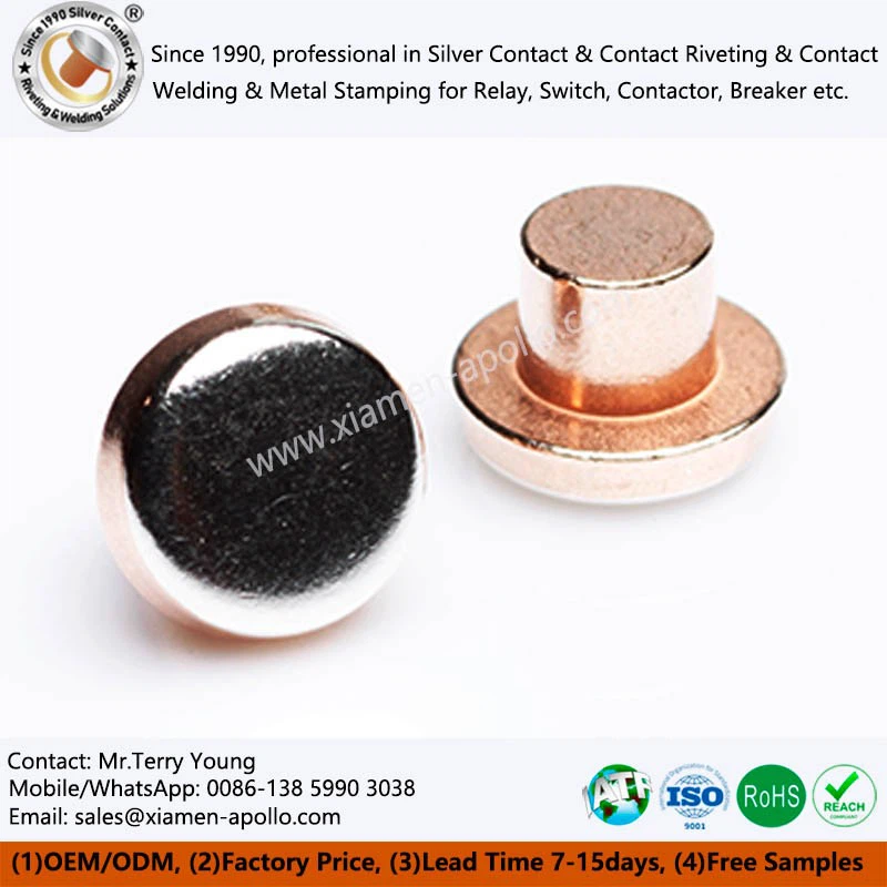Movable Contact Rivet Movable Contact Rivet