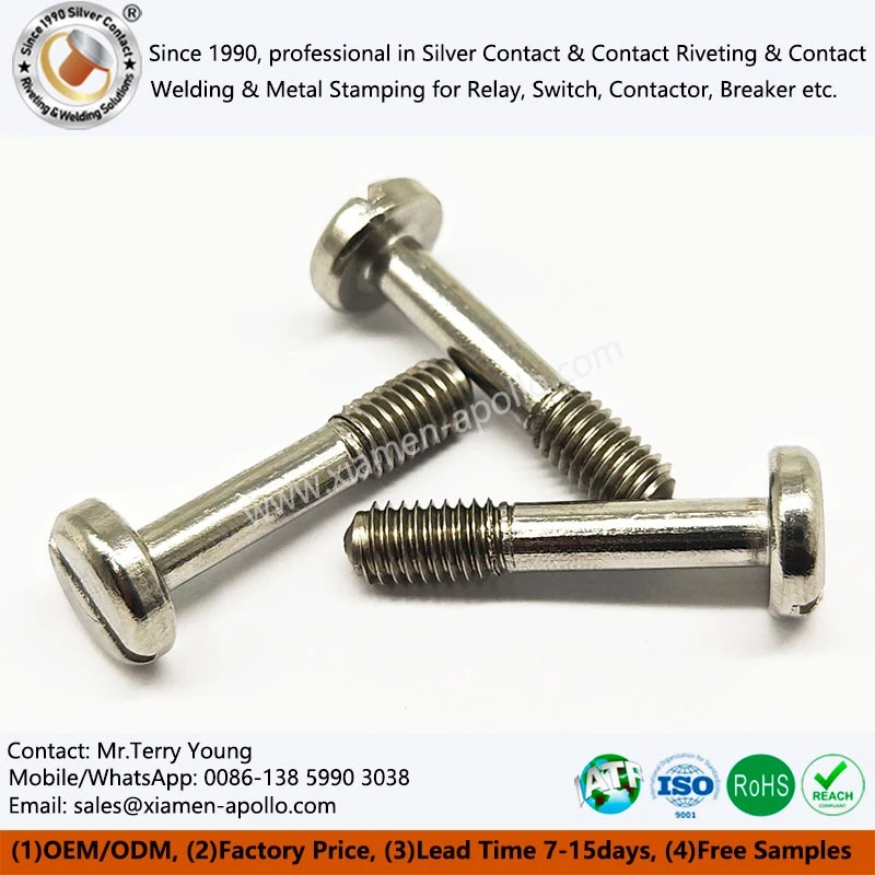 Slotted Circular Cylinder Top Screws Slotted Circular Cylinder Top Screws