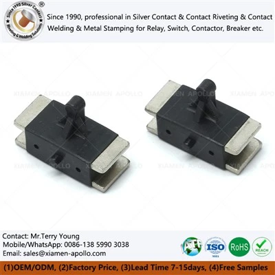 Bistable Relay Overmolded Magnet Plastic Part