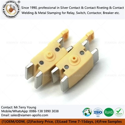 Insert Molded Magnet Assembly For Magnetic Latching Relay