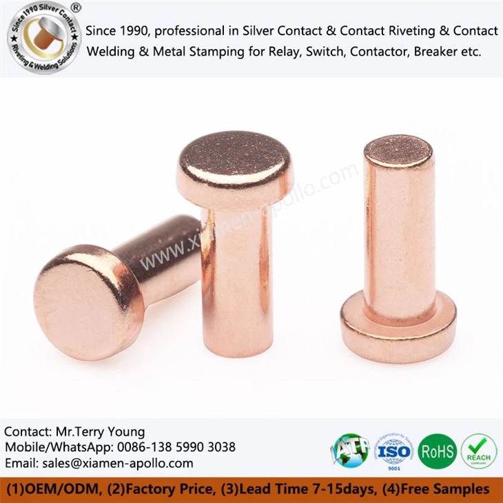 Solid Contacts Rivets