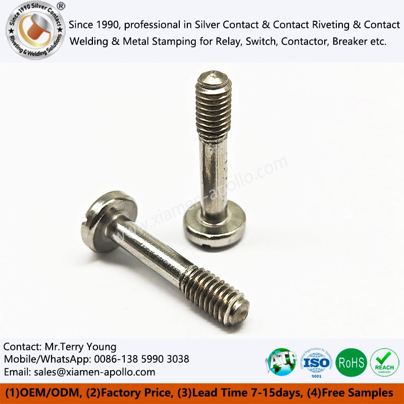 Fasteners with Slotted Cylindrical Heads