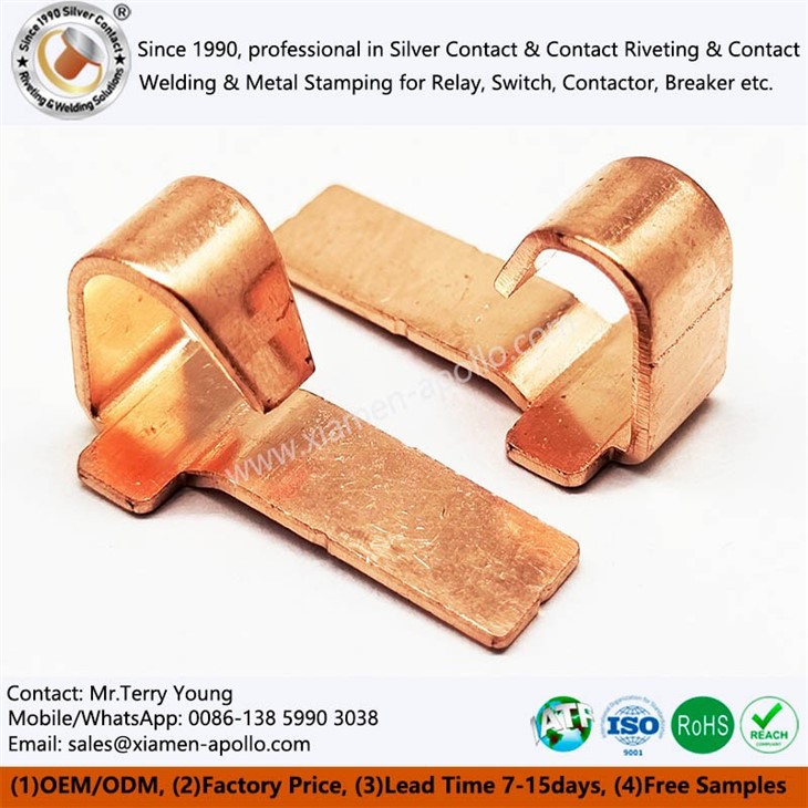 Copper Stamped Electrical Contacts