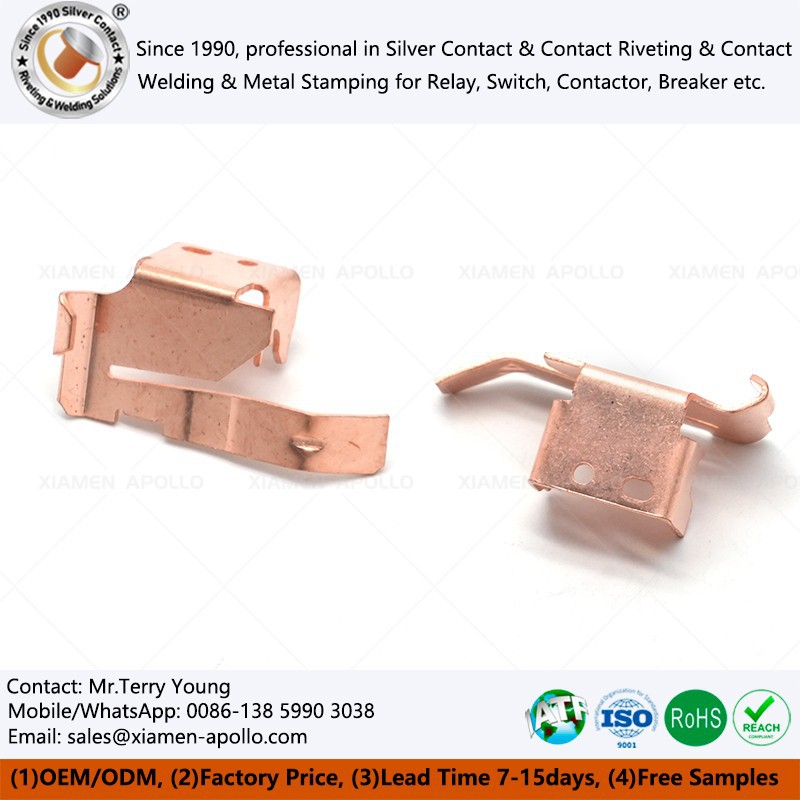 Electrical Copper Stamping Parts Blancing Board For Switches