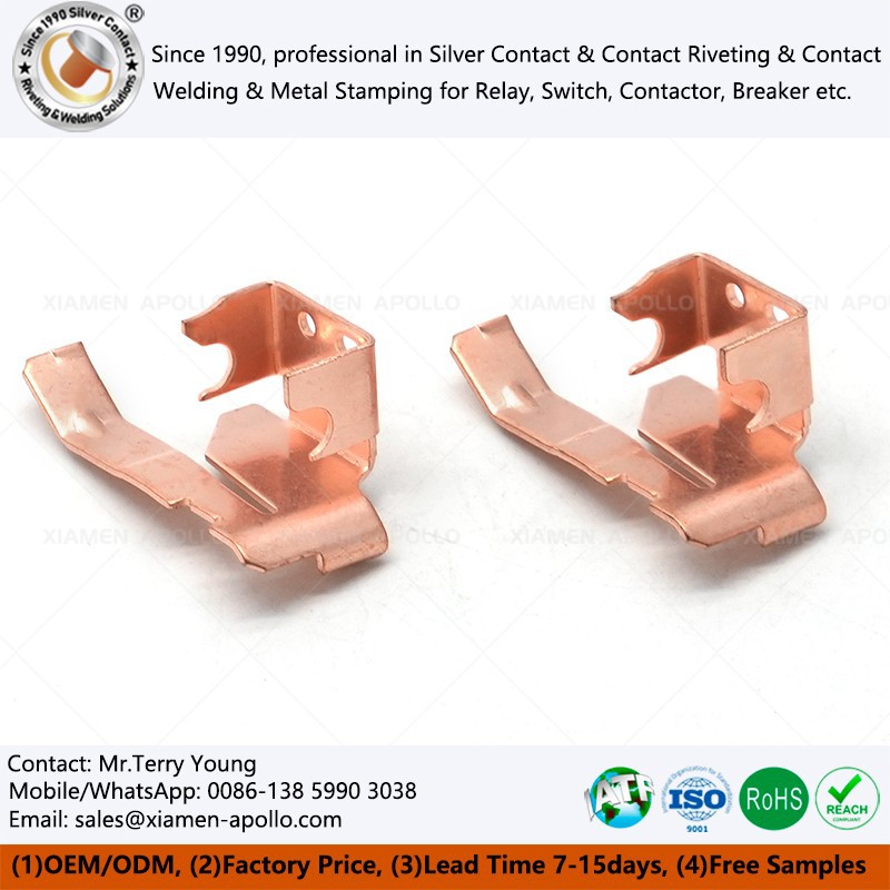 High Precision Progressive Stamping Copper Parts