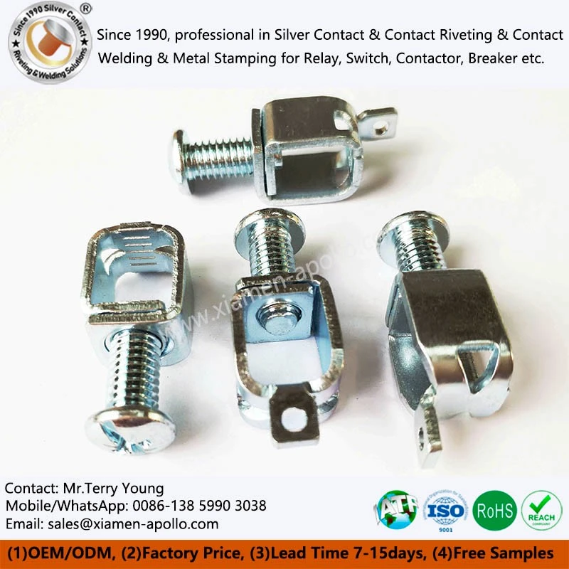 Pre-Fitted Screw Terminal Clamp