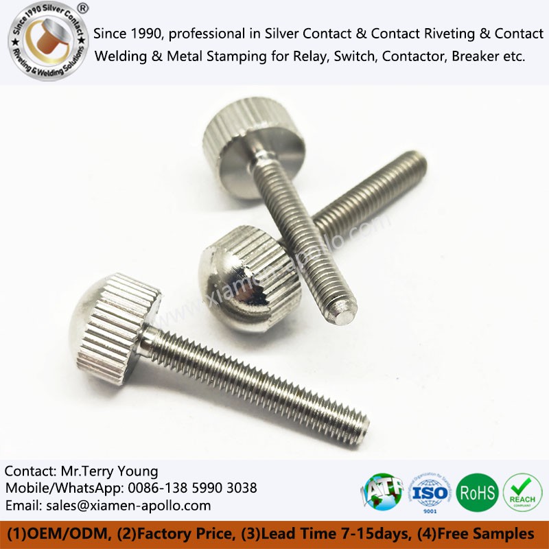 Thumb Screw With Knurled Head