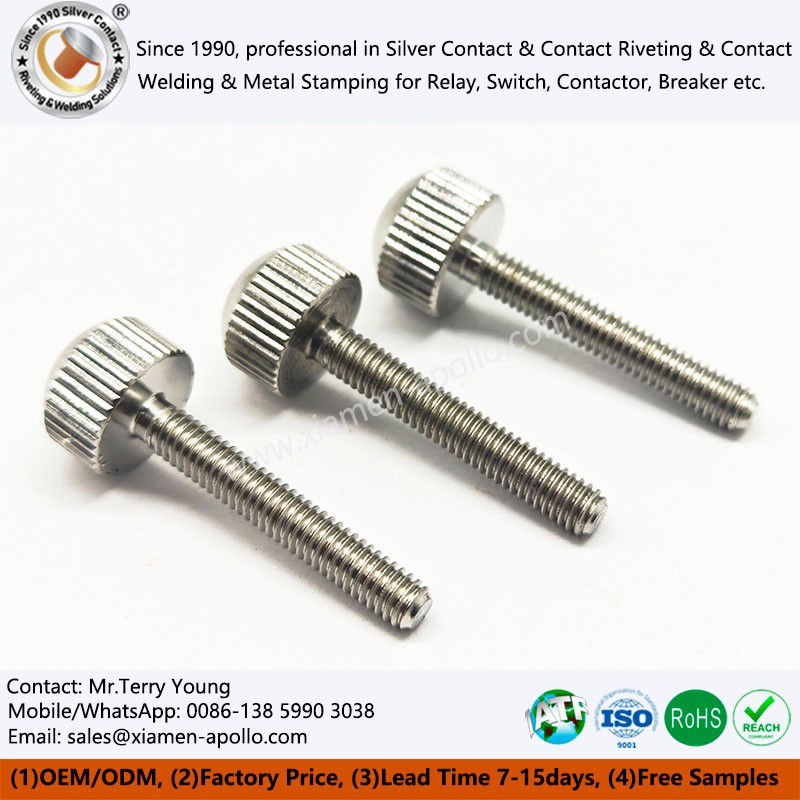 Knurled Head Screw