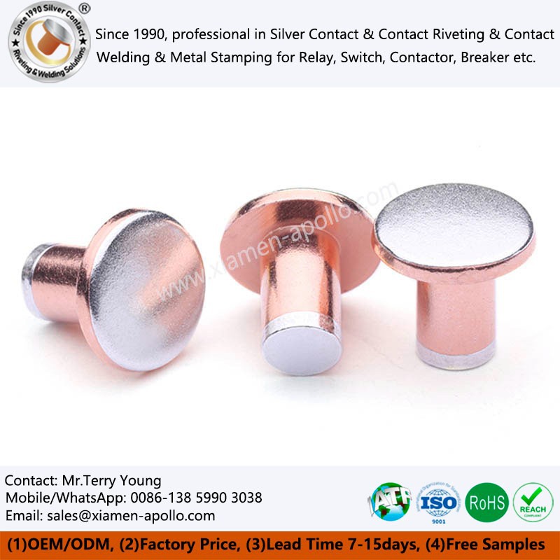 Tri Metal Contacts