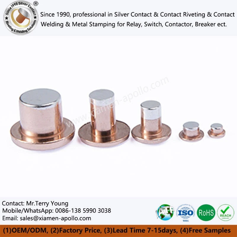 Trimetal Silver Contacts Trimetal Silver Contacts