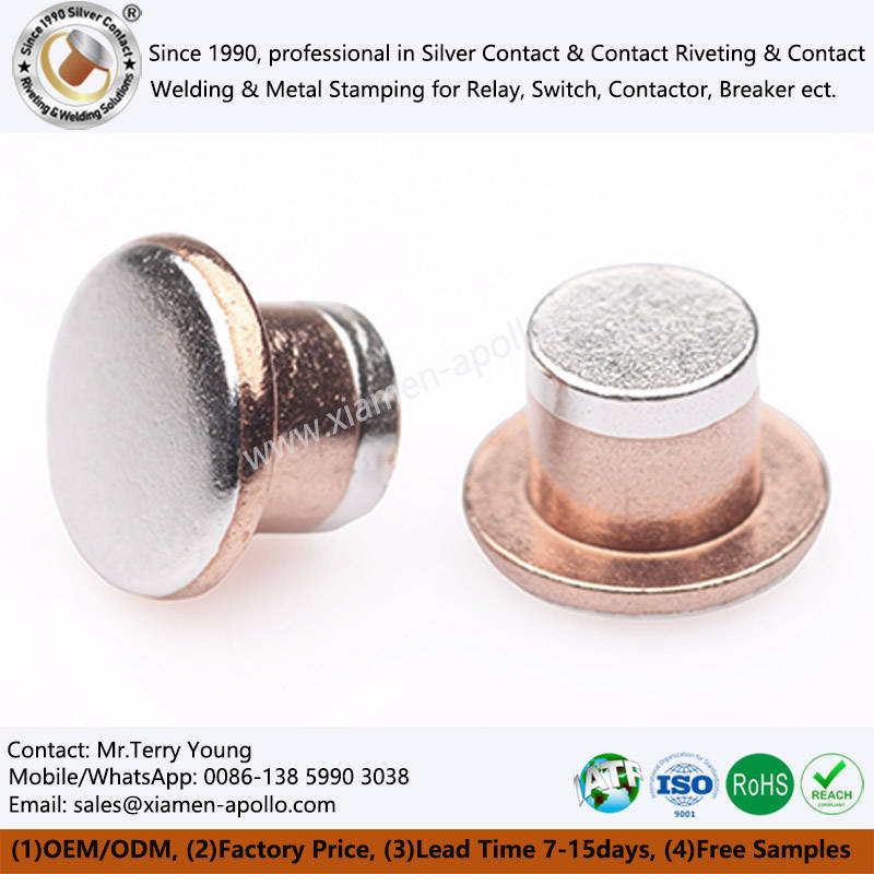 Trimetal Silver Contacts
