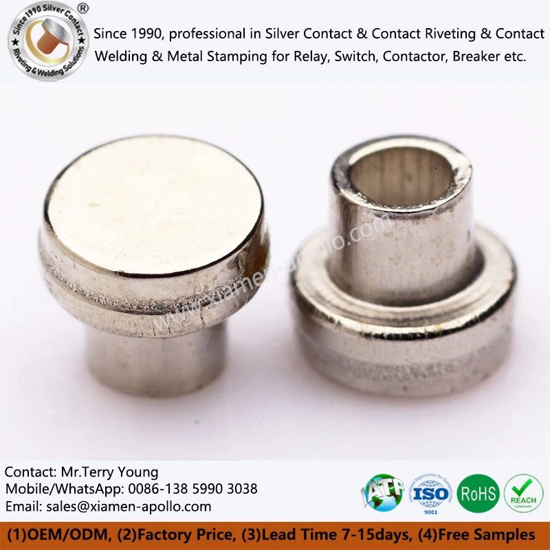 Tungsten Bimetal Contact Point for Automotive Horn