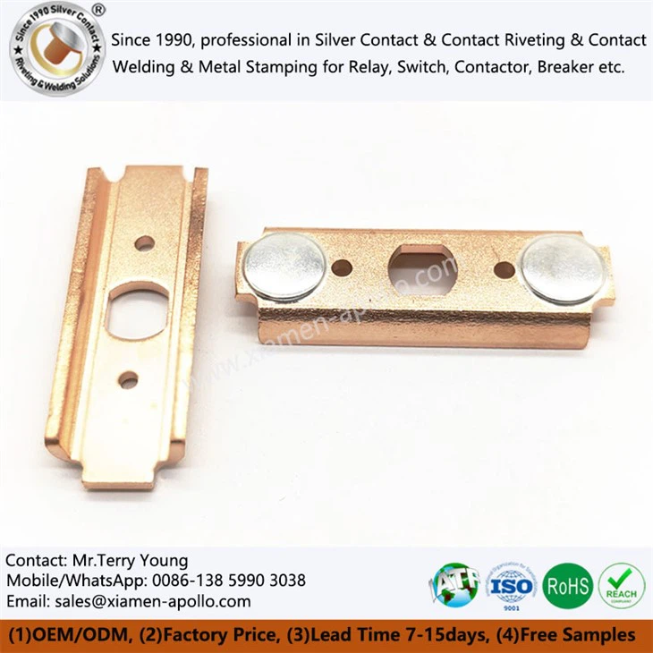 Welding Silver Electrical Contact Assembly